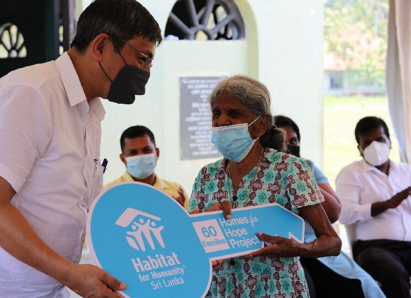 Habitat for Humanity Sri Lanka Constructs Homes for Persons with Disabilities in Gampaha and Galle