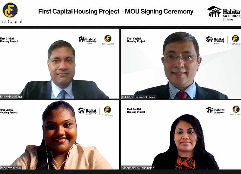 First Capital Partners with Habitat for Humanity Sri Lanka to Build Homes and Transform Communities