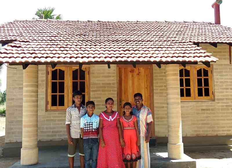 Habitat for Humanity Sri Lanka builds a brighter future with families in ‘Homes not Houses’ project funded by the European Union.